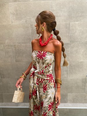 Robe verte Tolatto