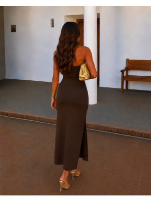 Brown Persian Dress