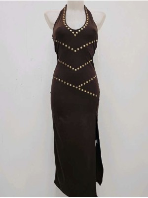 Vestido Pérsico Marrón