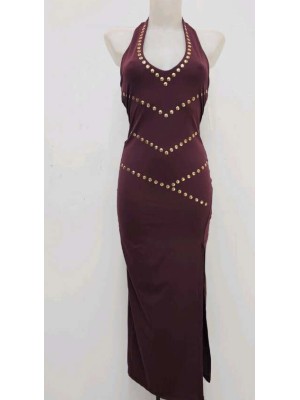 Vestido de Vinho Persa