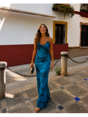 Robe bleue Yavendra