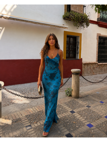 Robe bleue Yavendra 2