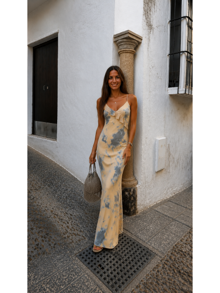 Robe vanille Yavendra 2