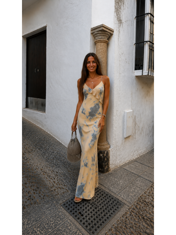 Vestido Yavendra Vainilla