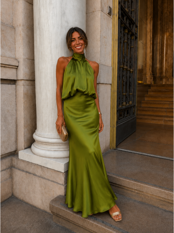 Vestido Adelaida Verde