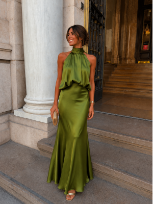Vestido Adelaida Verde