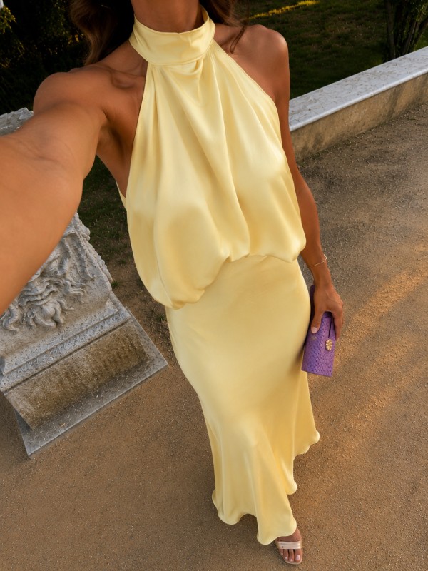 Vestido Adelaida Amarillo
