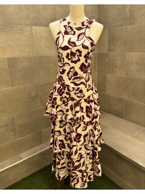 Vestido creme Gavidia