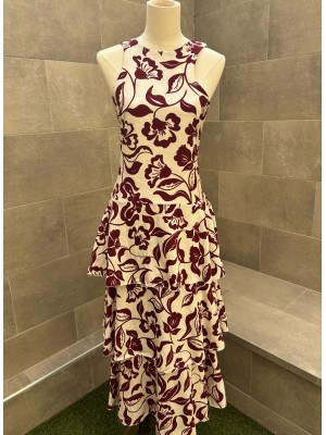 Vestido creme Gavidia
