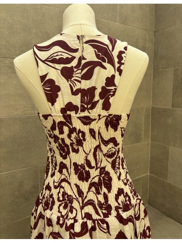 Vestido creme Gavidia