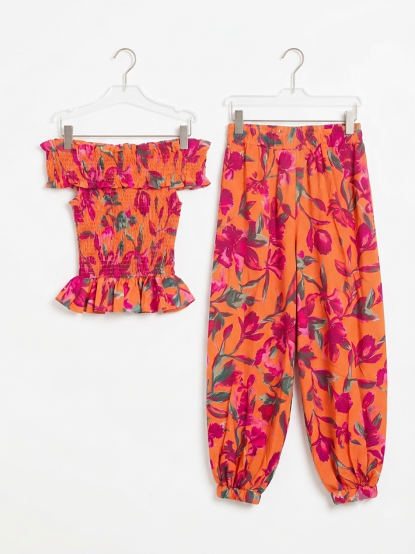 Orange Abbey Set