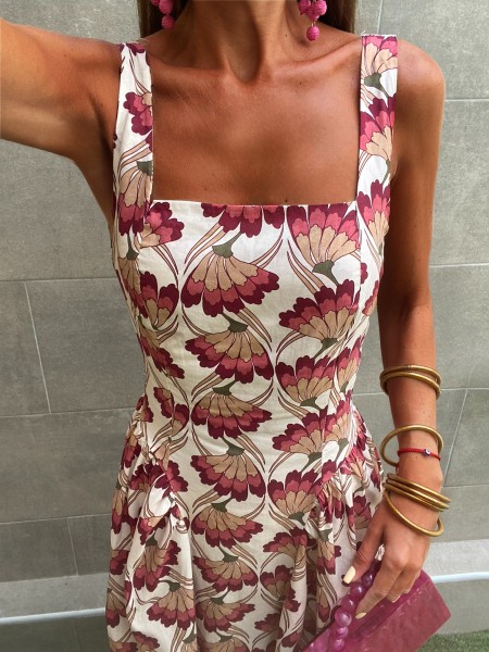 White Pythagoras Dress