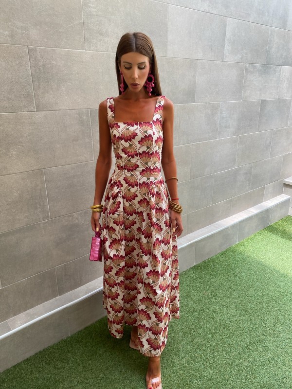 White Pythagoras Dress