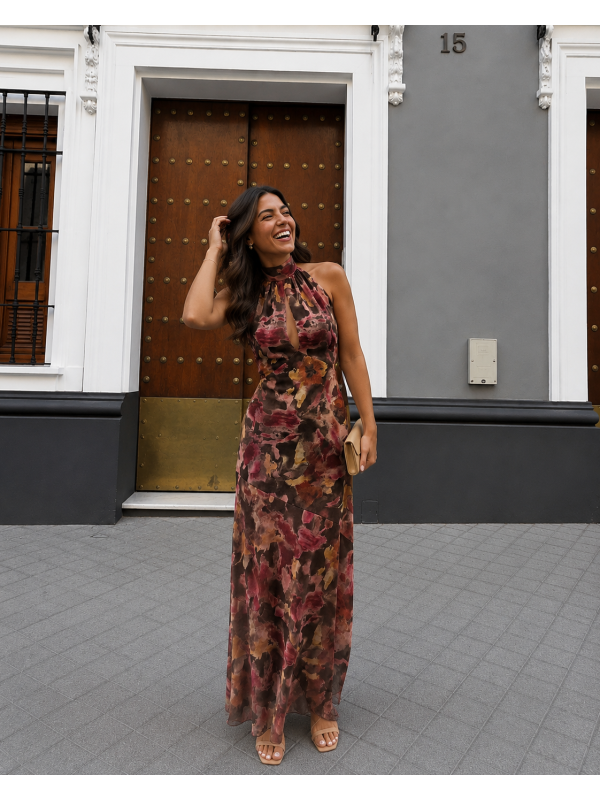 Robe Larisa Brown