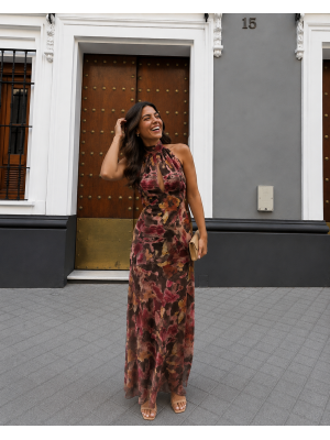 Vestido Larisa Brown