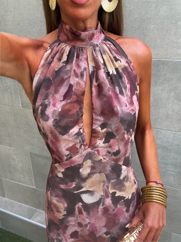 Vestido Larisa Brown