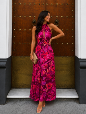 Abito fucsia Larisa