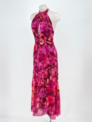 Vestido Larisa Fucsia