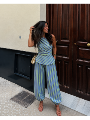 Conjunto Bruselas Azul