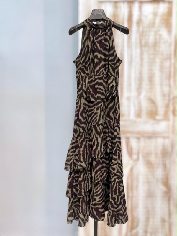 Robe chat verdâtre