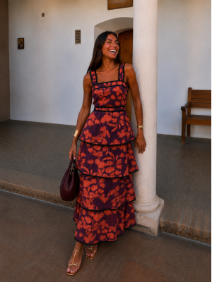 Vestido Janisse Salmón