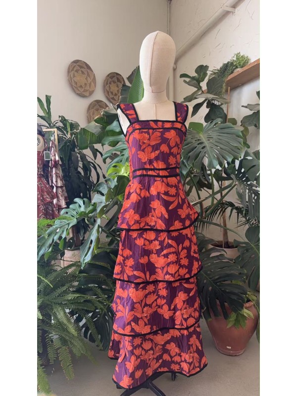 Vestido Janisse Salmón