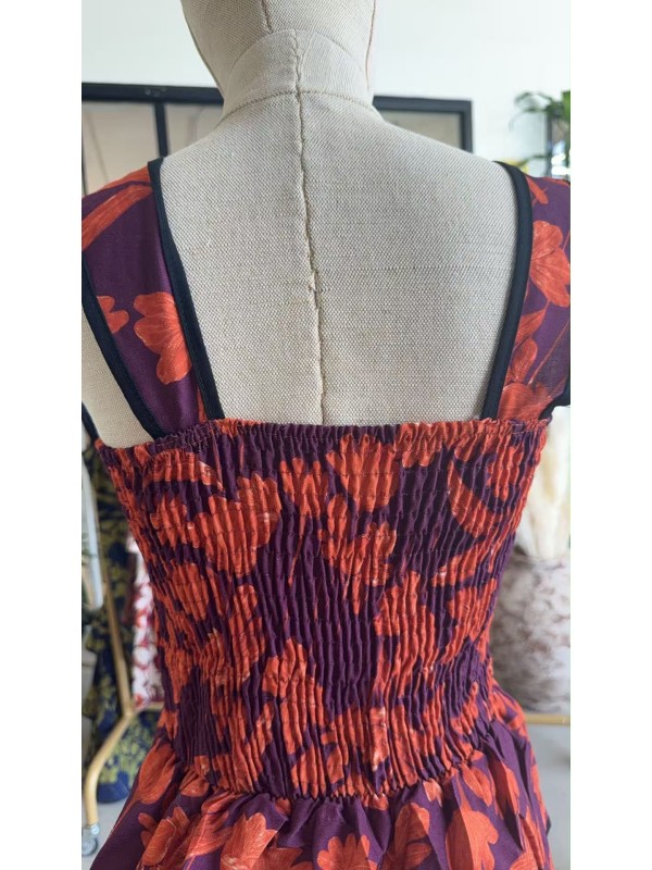 Robe saumon Janisse