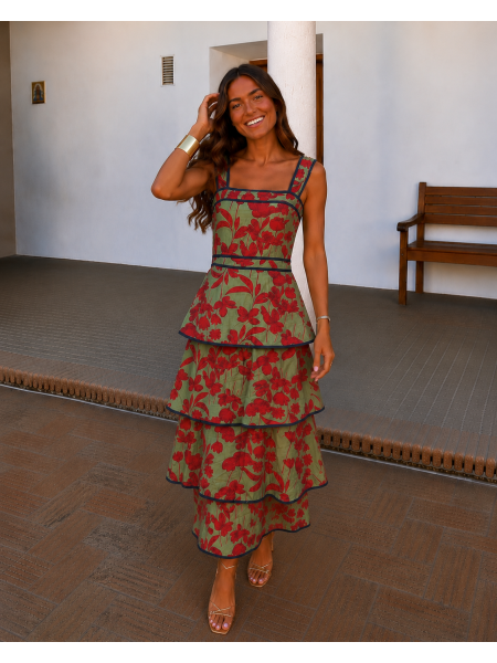 Vestido verde Janisse