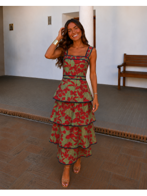 Robe verte Janisse