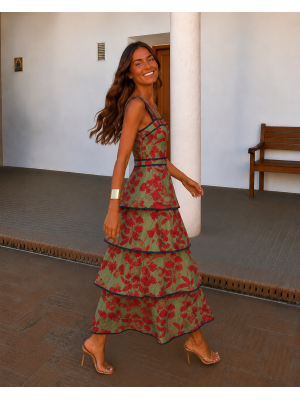 Robe verte Janisse