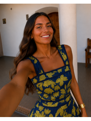 Vestido azul Janisse