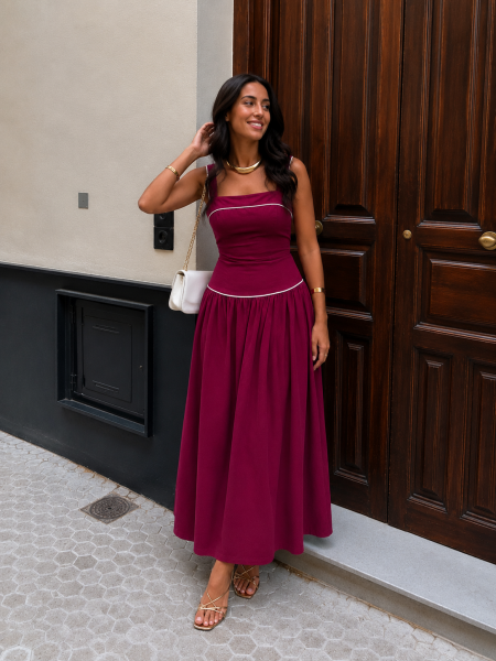 Vestido vermelho de Montenegro 2
