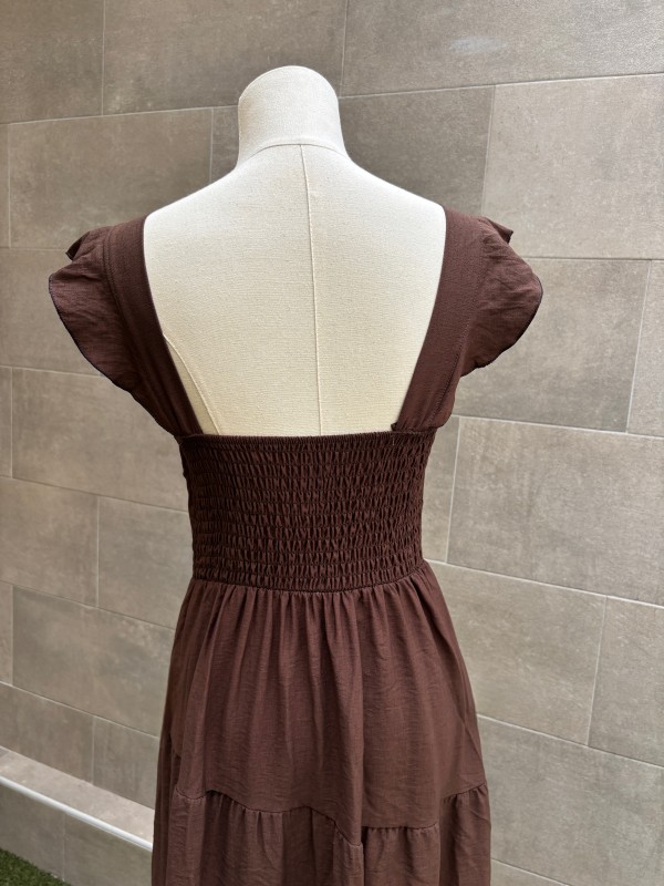 Vestido Calasanta Brown