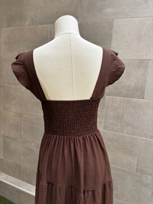 Vestido Calasanta Brown