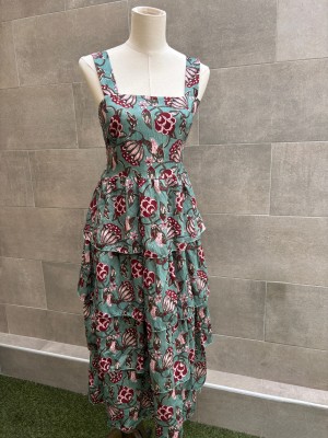 Thissio Aqua Green Dress