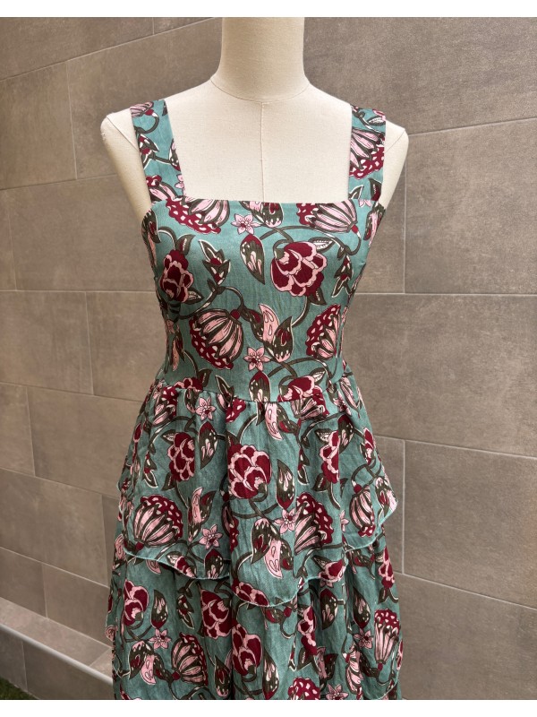 Thissio Aqua Green Dress