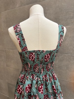 Robe vert turquoise Thissio