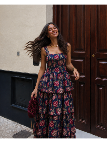 Vestido Thissio Azul 2
