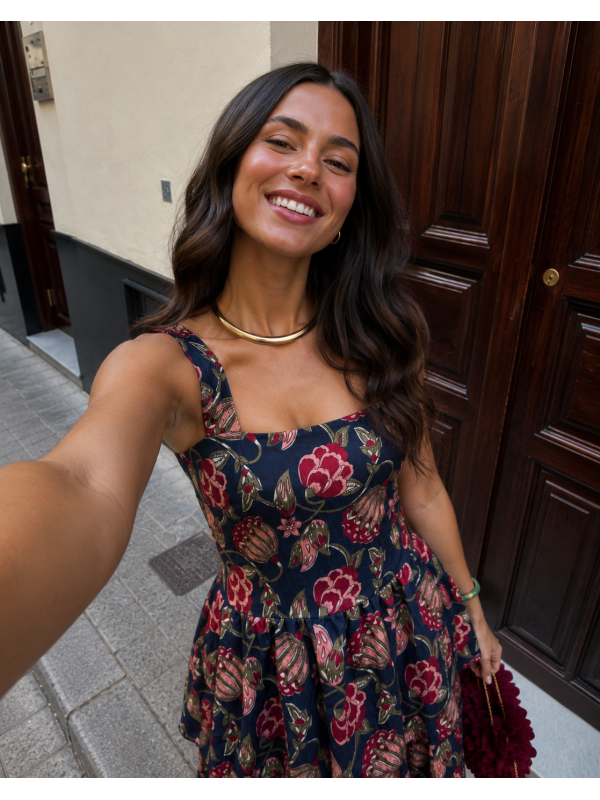 Vestido Thissio Azul