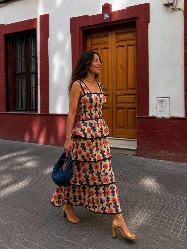 Robe bleue Fazzana
