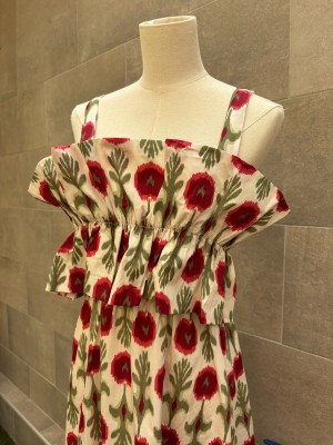 Velika Wine Dress