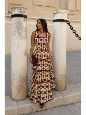 Vestido Fazzana Wine