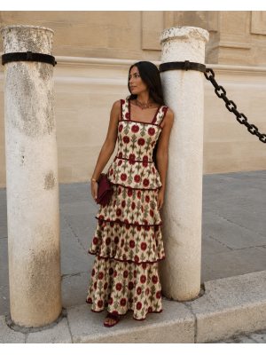 Vestido Fazzana Wine