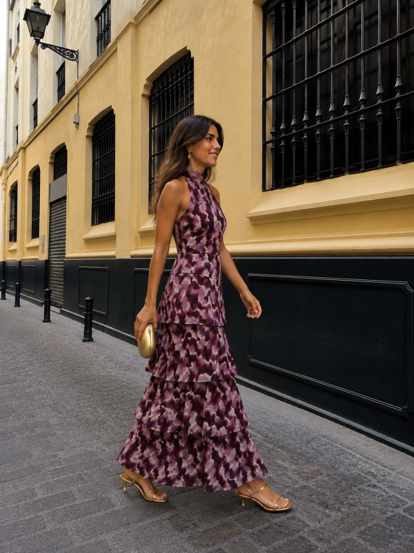Robe mauve Haïfa
