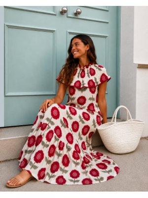 White Añasco Dress