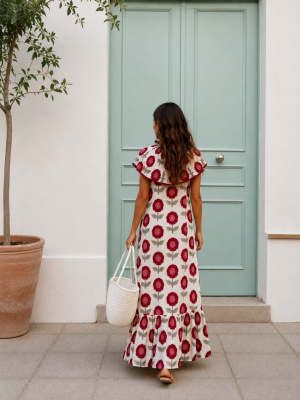 White Añasco Dress
