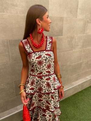 Vestido branco Pichelho