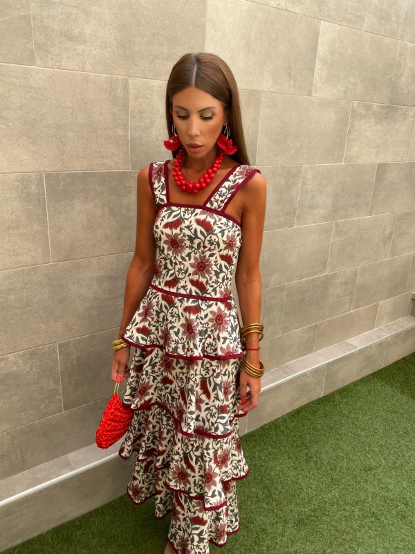 Vestido branco Pichelho