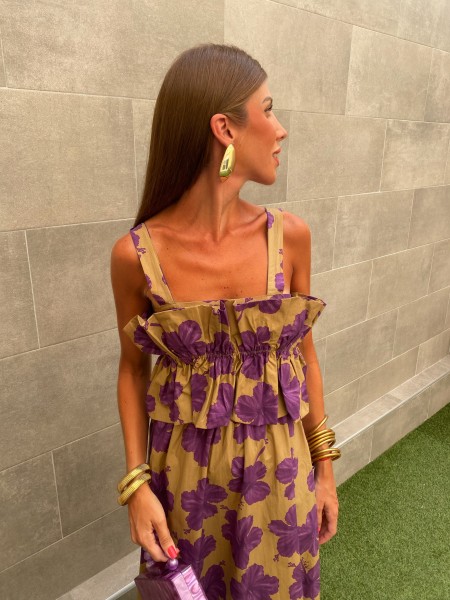 Robe violette Cohen 2