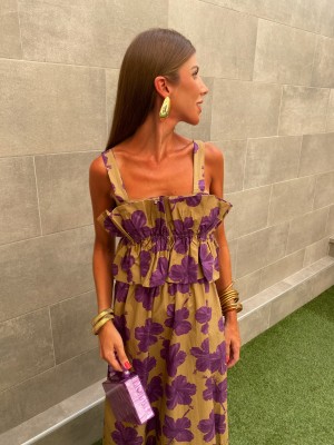 Robe violette Cohen